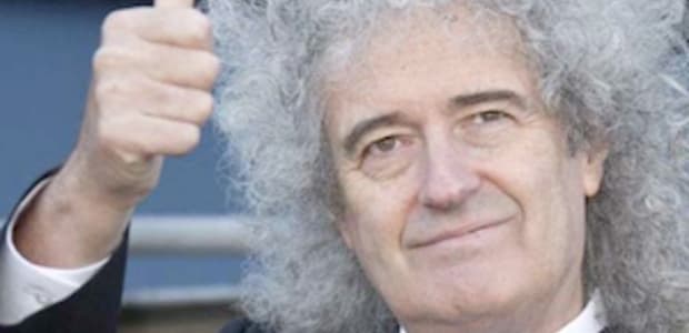 Brian May skončil v nemocnici po nadšenom výkone v záhrade
