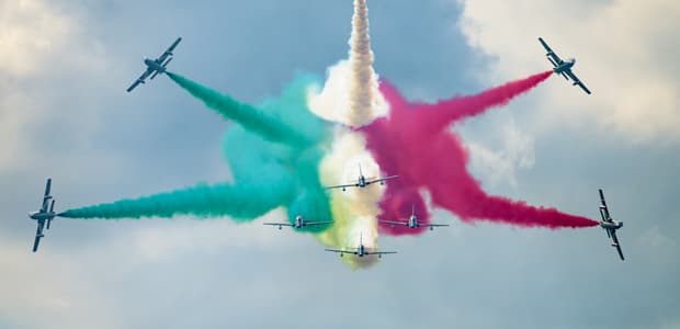 Nebo nad Bratislavou bude v piatok patriť Frecce Tricolori!