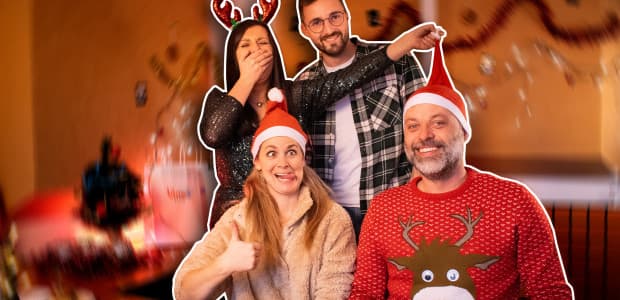 A takto by to vyzeralo, keby ste trávili Vianoce s nami! 🤪🎄