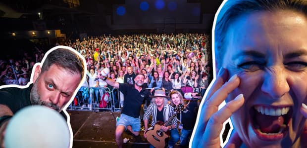 BACKSTAGE: Takto vyzeralo zákulisie Oldies Párty Tour Rádia Vlna s Petrom Nagyom